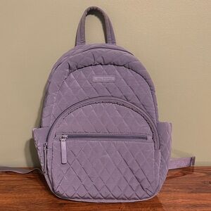 Vera Bradley Lavender Quilted Backpack